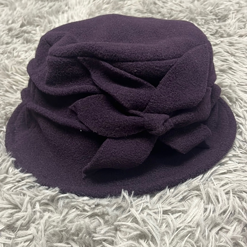 Purple hat